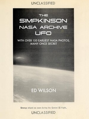 cover image of The Simpkinson NASA Archive UFO